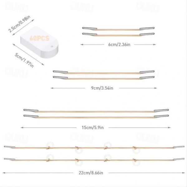 40PCS Face Lift Tapes Sticker With 8 Fixed Rope, Instant V-shape Face Lift Bands, Face Lifting Tapes Double Chin Reducer Face Wrinkle Patches 2024 - U