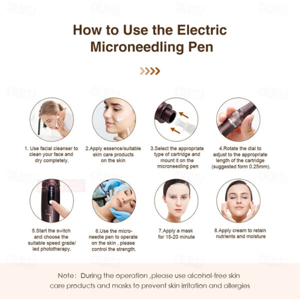 Authentic Dr Pen A10 Professional Wireless Dermapen Electric Stamp Design Microneedling Pen For MTS Skin Care 2024 - US $70.99