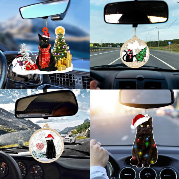 Car Hanging Ornament,Acrylic 2D Flat Printed Keychain, Optional Acrylic Ornament and Car Rear View Mirror Accessories Memorial Gifts Pack 2025 - US $2