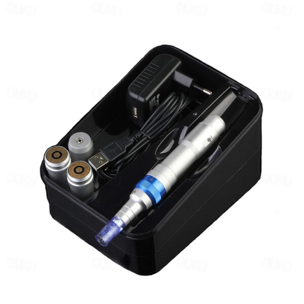 Dr Pen A6 Microneedle Pen Machine Electric Derma Stamp For Mesotherapy Skincare 2PCS Backup Batteries 2024 - US $135.99