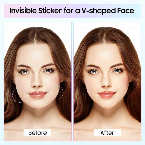 Face Lift Tape Wrinkle Patches - Face Tape Lifting Invisible, Instant Face Lift V-shaped Face, Makeup Tool Smooth Facial Double Chin Wrinkles Lift Sag