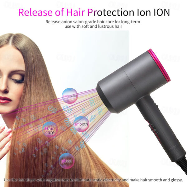 Hair Dryer Household High Power Negative Ion Hair Dryer Wholesale Hammer Hair Dryer Hotel Hair Dryer 2024 - US $47.99