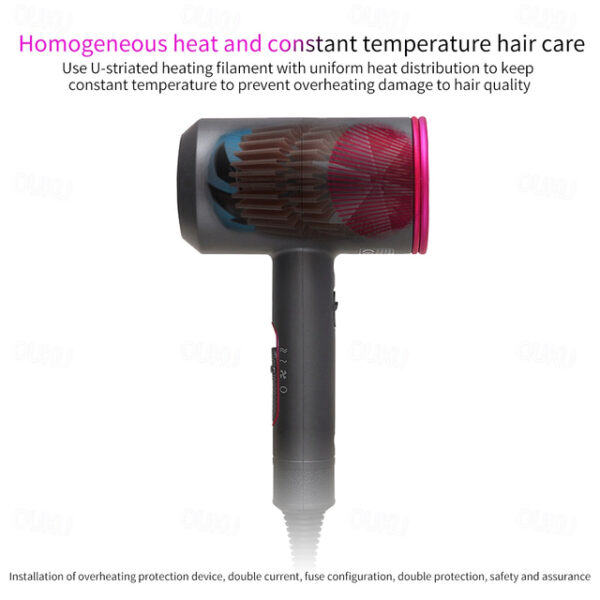 Hair Dryer Household High Power Negative Ion Hair Dryer Wholesale Hammer Hair Dryer Hotel Hair Dryer 2024 - US $47.99