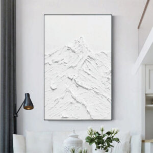 Wabi sabi artwork hand painted white Abstract Art White painting Wabi-Sabi Wall Art white Textured oil painting Wall Art Set of 2 white Wall Art white